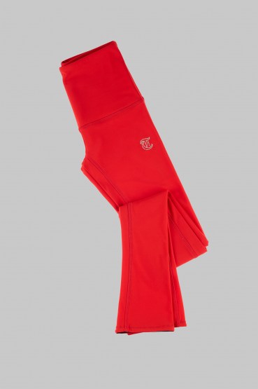 Thuono New collection linx leggins high waist col. red rosso 